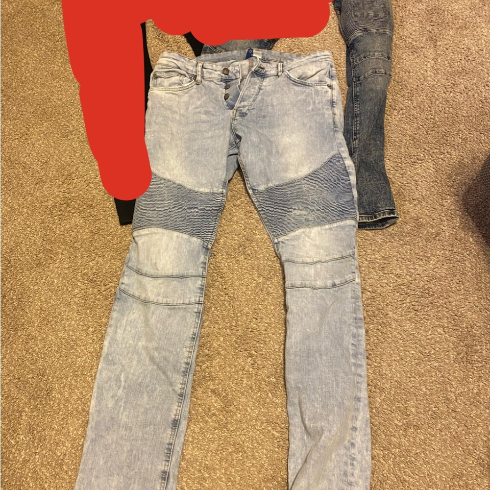 Stylish Light Blue Men's Jeans
